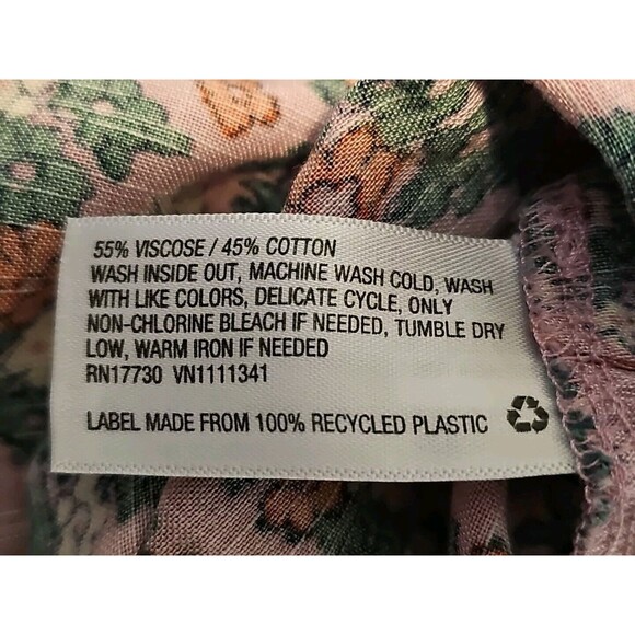 Womens Knox Rose Medium Peasant Boho Tunic Dress Top - Picture 3 of 3